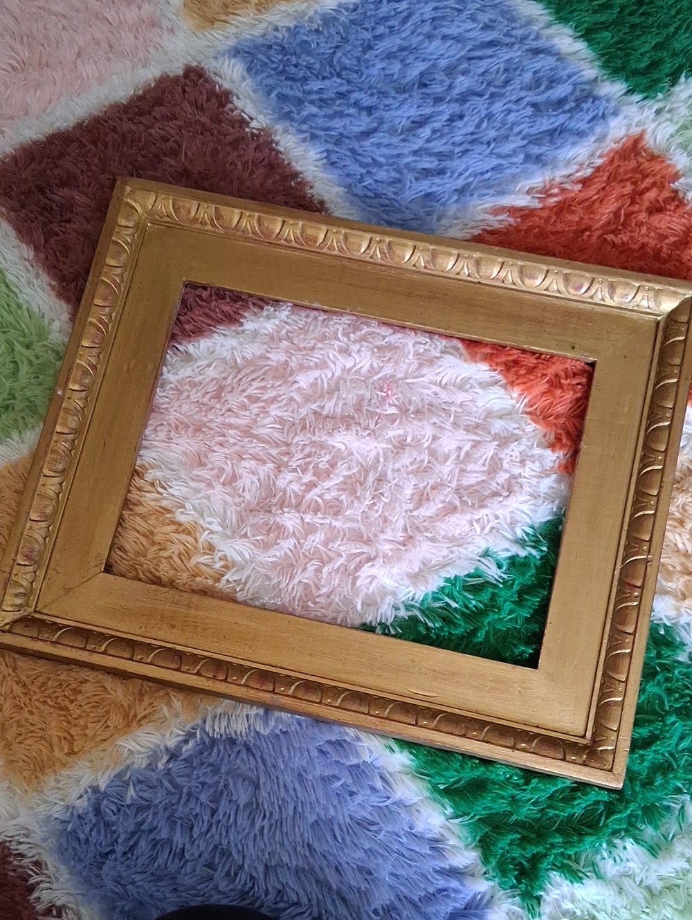 Gold Decorative Picture Frame - Fits 9" x 12" Photo Zor Print